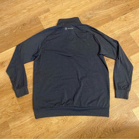 Travis Matthew Performance Quaterzip Size Medium | Golf Stretch Athletic Office - Picture 2 of 6